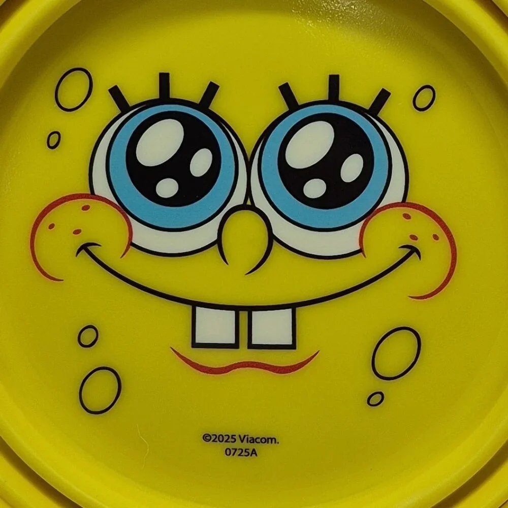 Sponge Bob SquarePants‎ Collapsible Pet Silicone Bowl 25.7oz Silcone Clip On